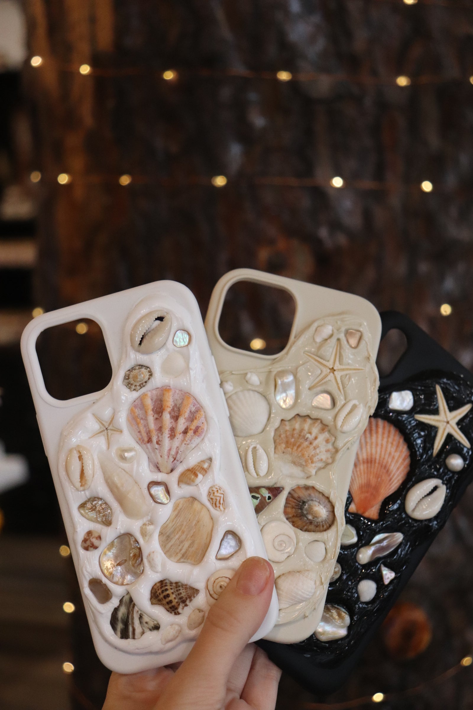White Shell Phone Case | Remi and Mars